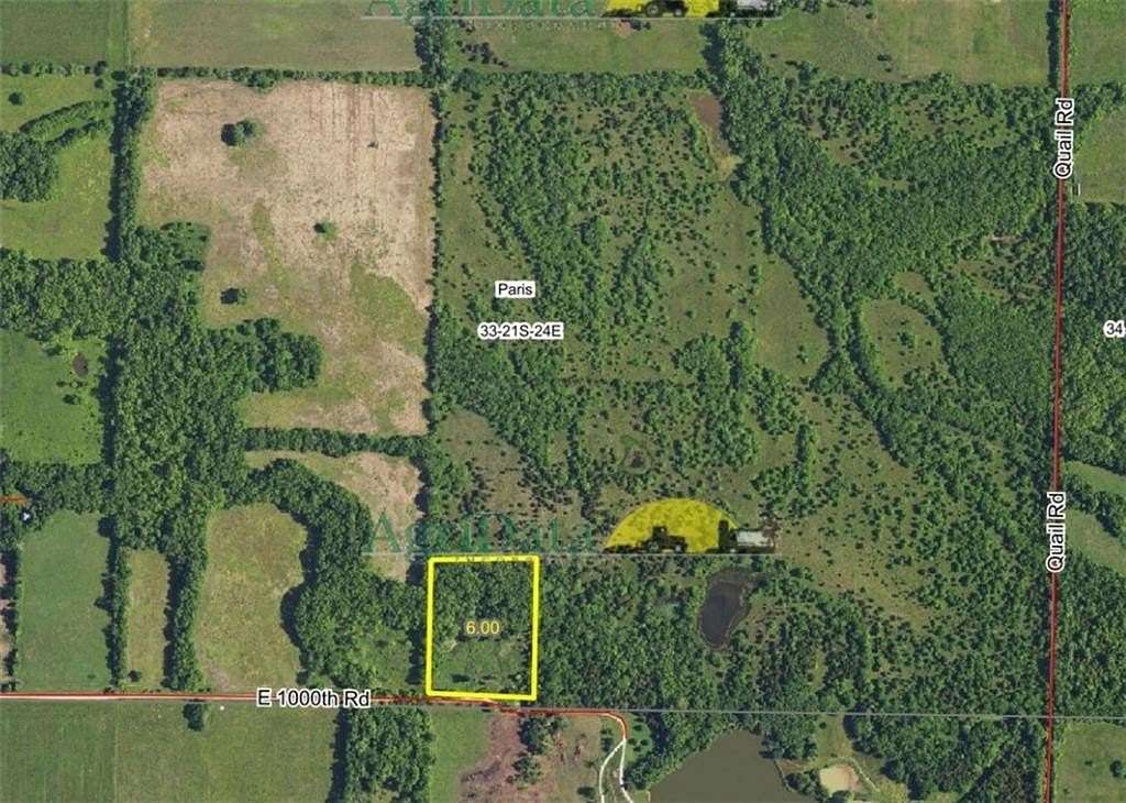 6 Acres of Land for Sale in Mound City, Kansas