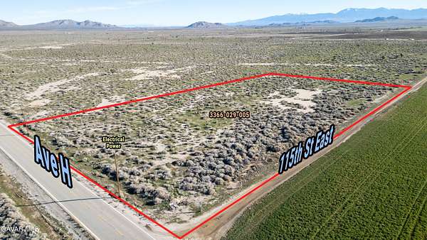 4.7 Acres of Land for Sale in Lancaster, California
