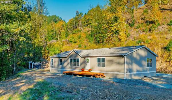 110 Acres of Land with Home for Sale in Myrtle Point, Oregon