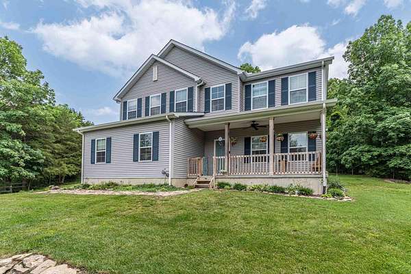 25.7 Acres of Land with Home for Sale in Dry Ridge, Kentucky