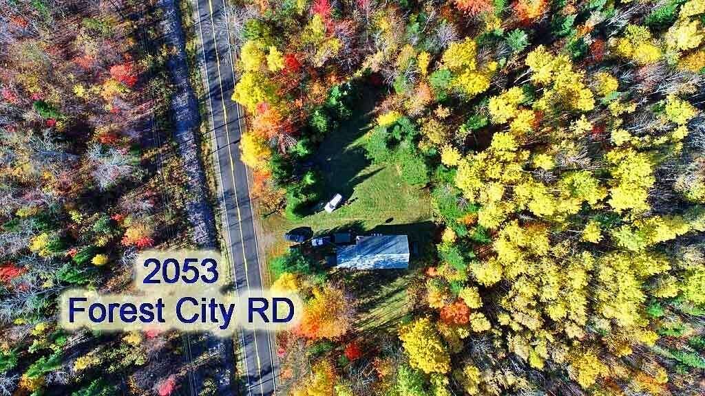 10.5 Acres of Land with Home for Sale in Forest City Township, Maine
