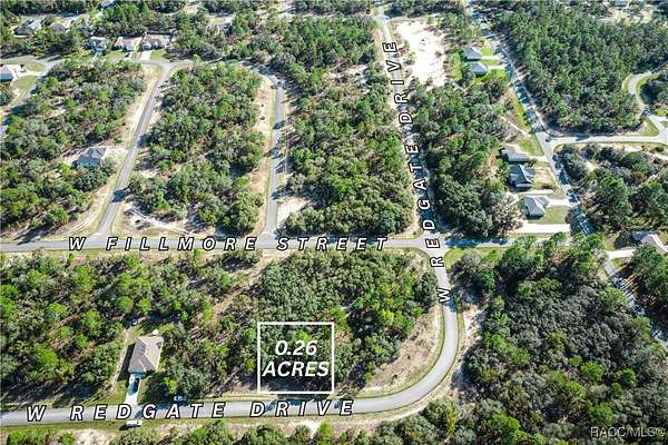 0.26 Acres of Land for Sale in Citrus Springs, Florida