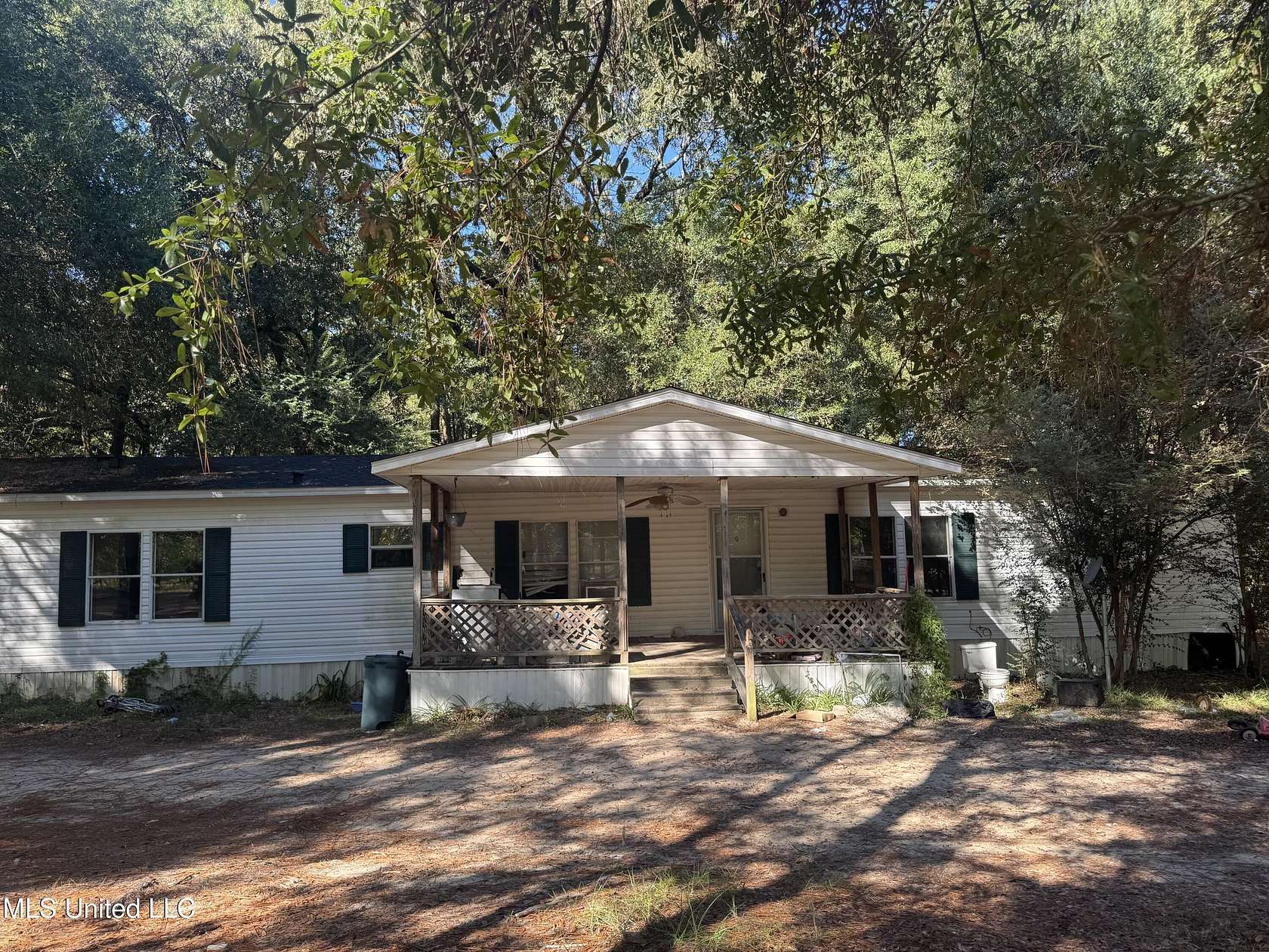 2.9 Acres of Residential Land with Home for Sale in Lucedale, Mississippi