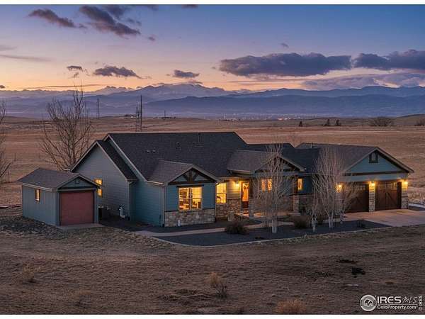 6.68 Acres of Residential Land with Home for Sale in Wellington, Colorado