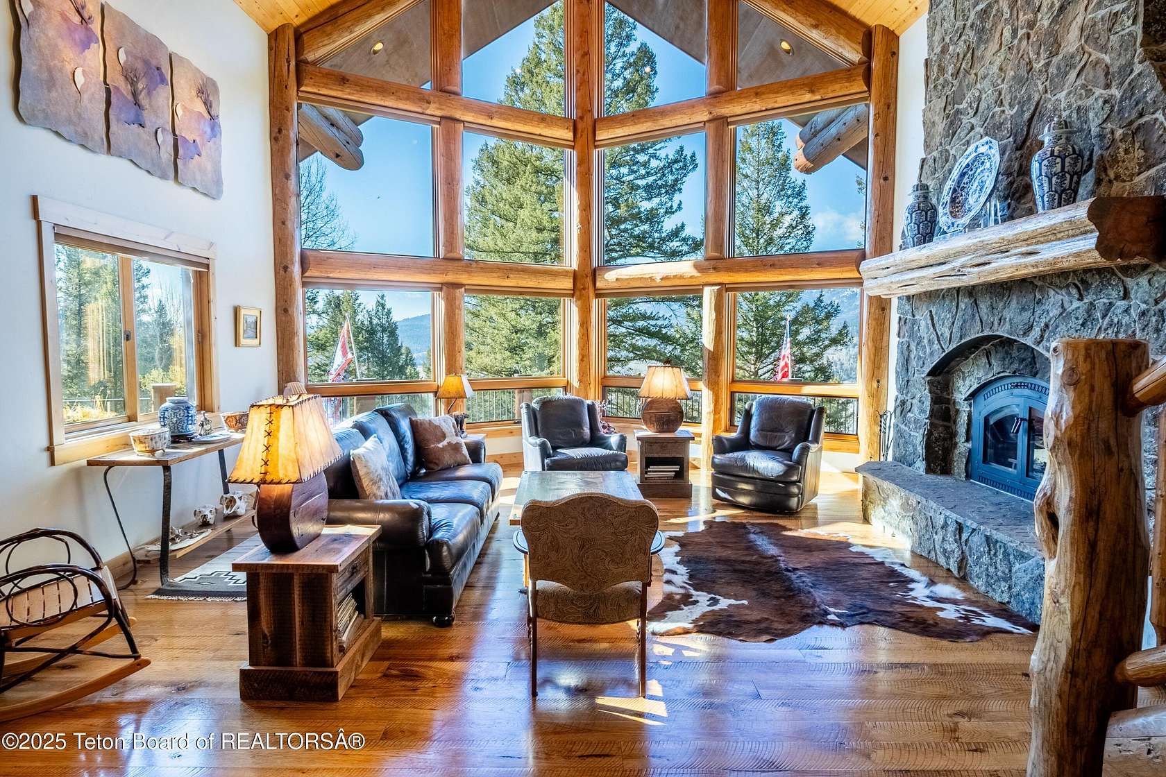 5.5 Acres of Land with Home for Sale in Alpine, Wyoming