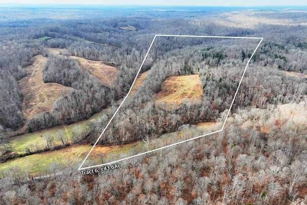 44.5 Acres of Recreational & Residential Land for Sale in Indian Mound, Tennessee