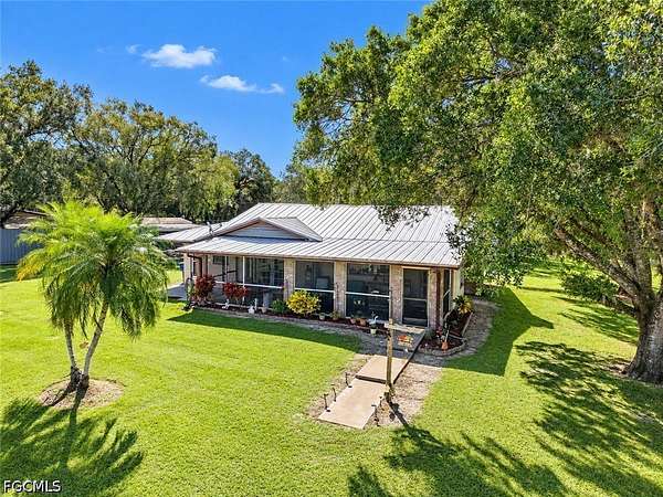 4.5 Acres of Land with Home for Sale in LaBelle, Florida