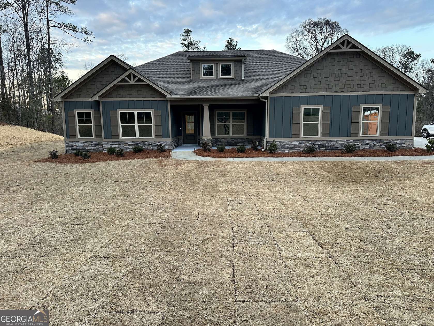 2.87 Acres of Land with Home for Sale in Newnan, Georgia