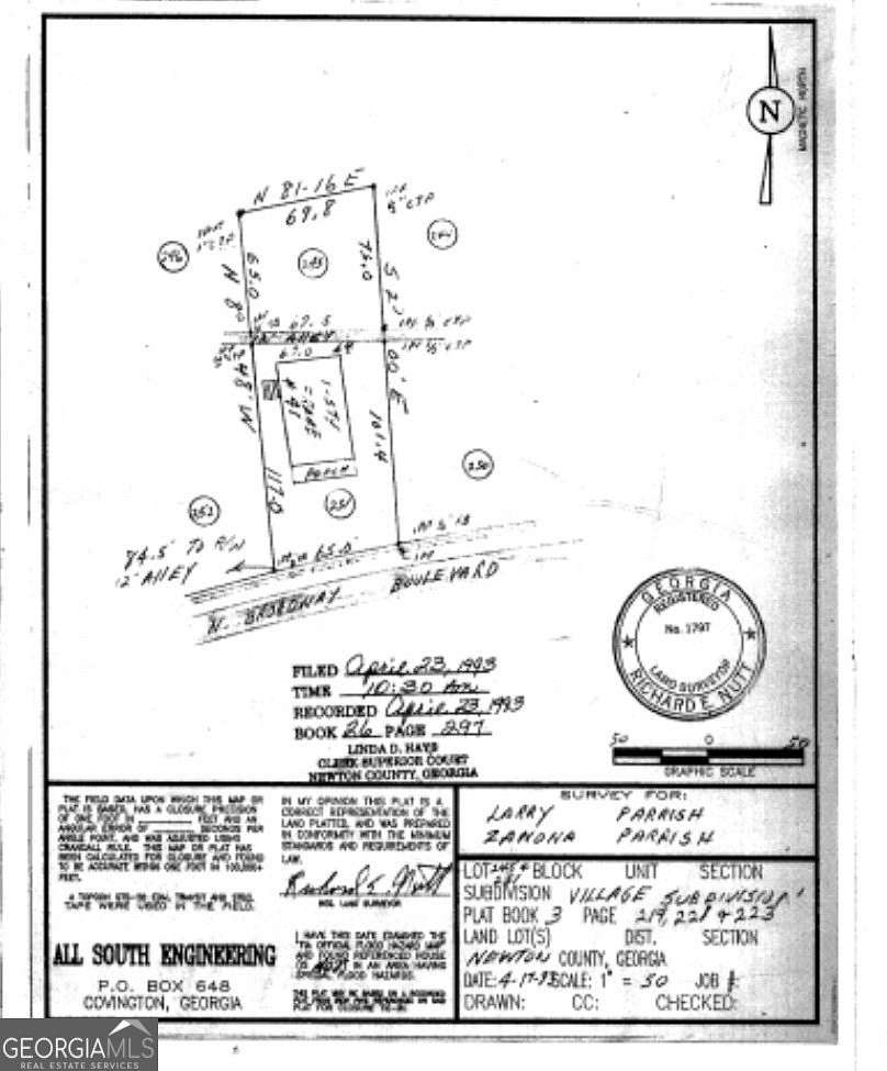 0.11 Acres of Land for Sale in Porterdale, Georgia