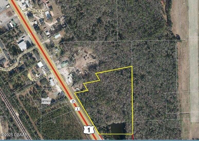 10.5 Acres of Land for Sale in Hilliard, Florida
