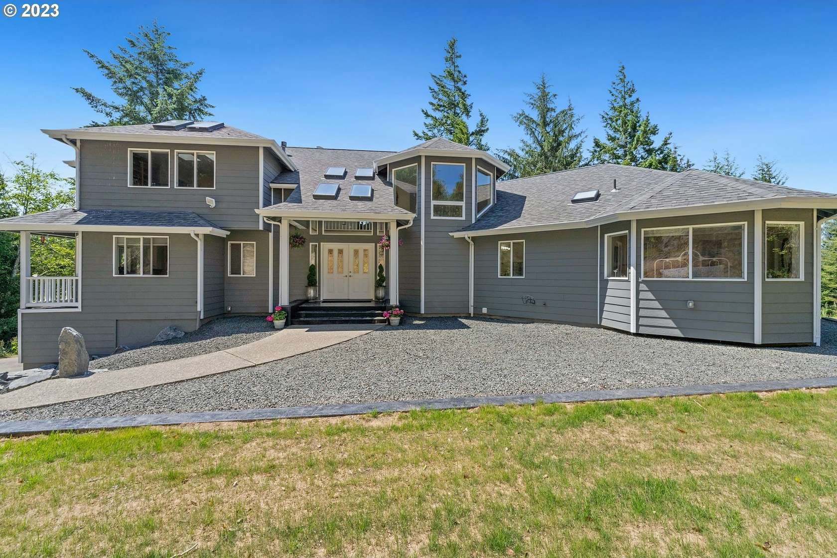 57.5 Acres of Land with Home for Sale in North Bend, Oregon