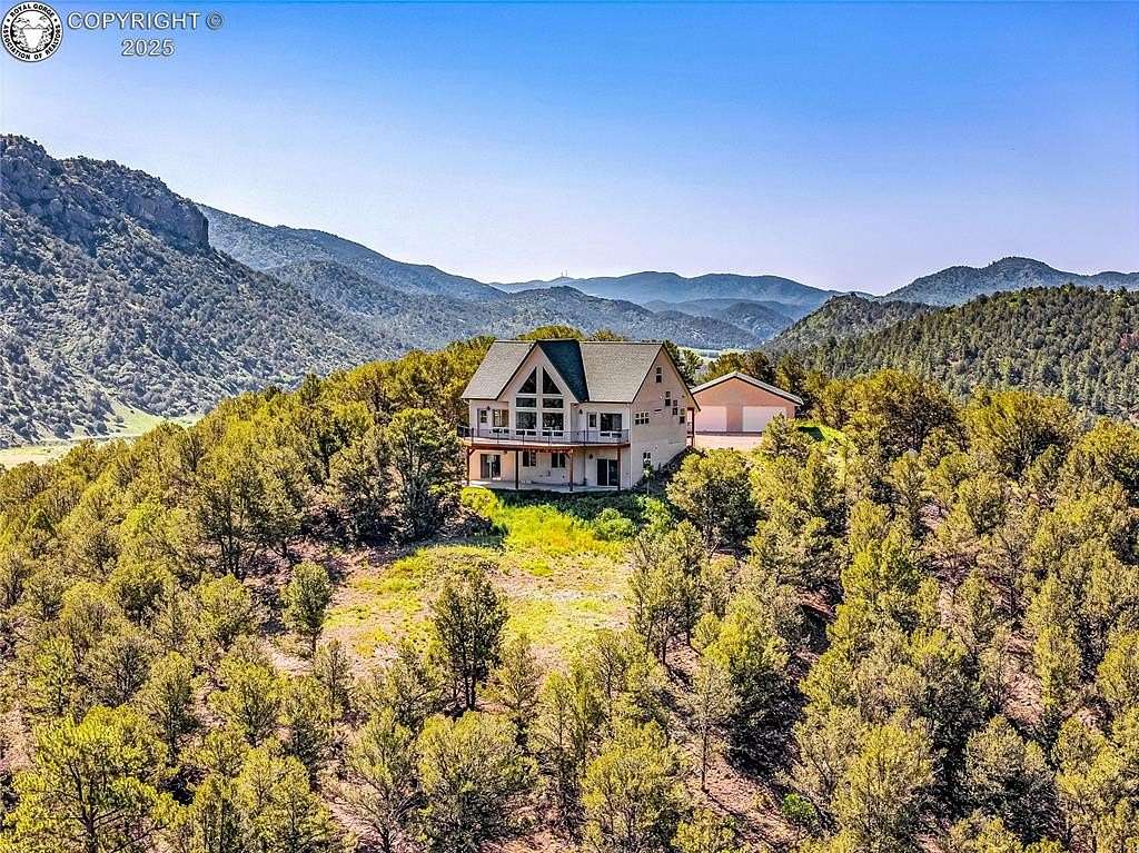 35.2 Acres of Recreational Land with Home for Sale in Cañon City, Colorado