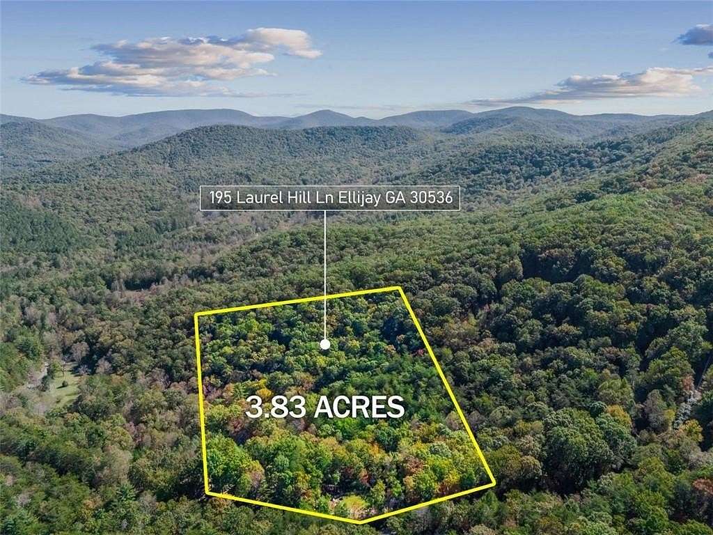 3.83 Acres of Residential Land for Sale in Ellijay, Georgia