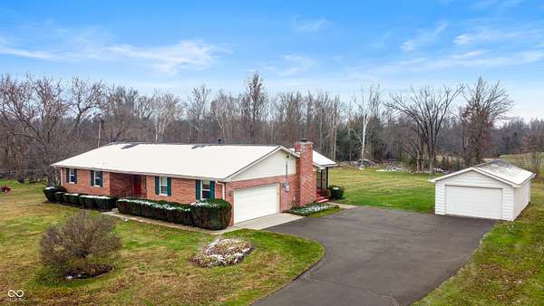 1.74 Acres of Land with Home for Sale in Elizabethtown, Indiana