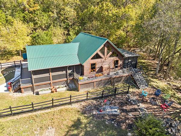 75.6 Acres of Land with Home for Sale in Cornersville, Tennessee