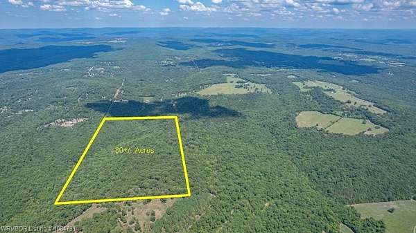80 Acres of Recreational Land for Sale in Van Buren, Arkansas