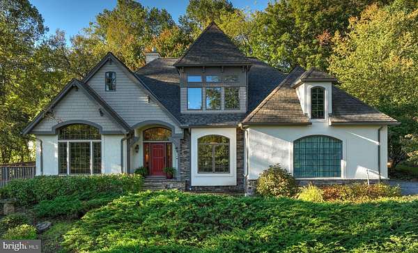 6 Acres of Residential Land with Home for Auction in Chester Springs, Pennsylvania