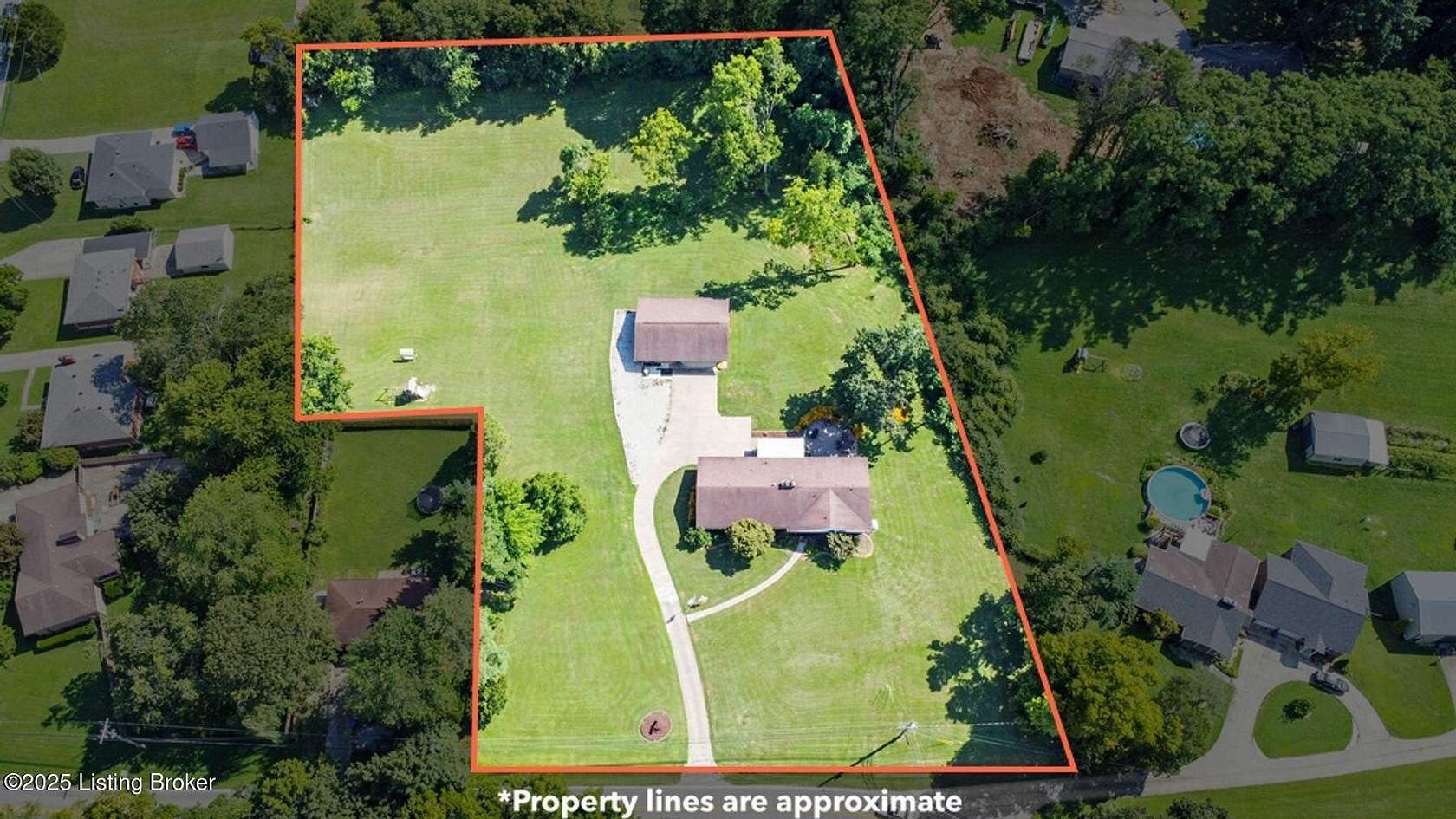 3 Acres of Residential Land with Home for Sale in Louisville, Kentucky