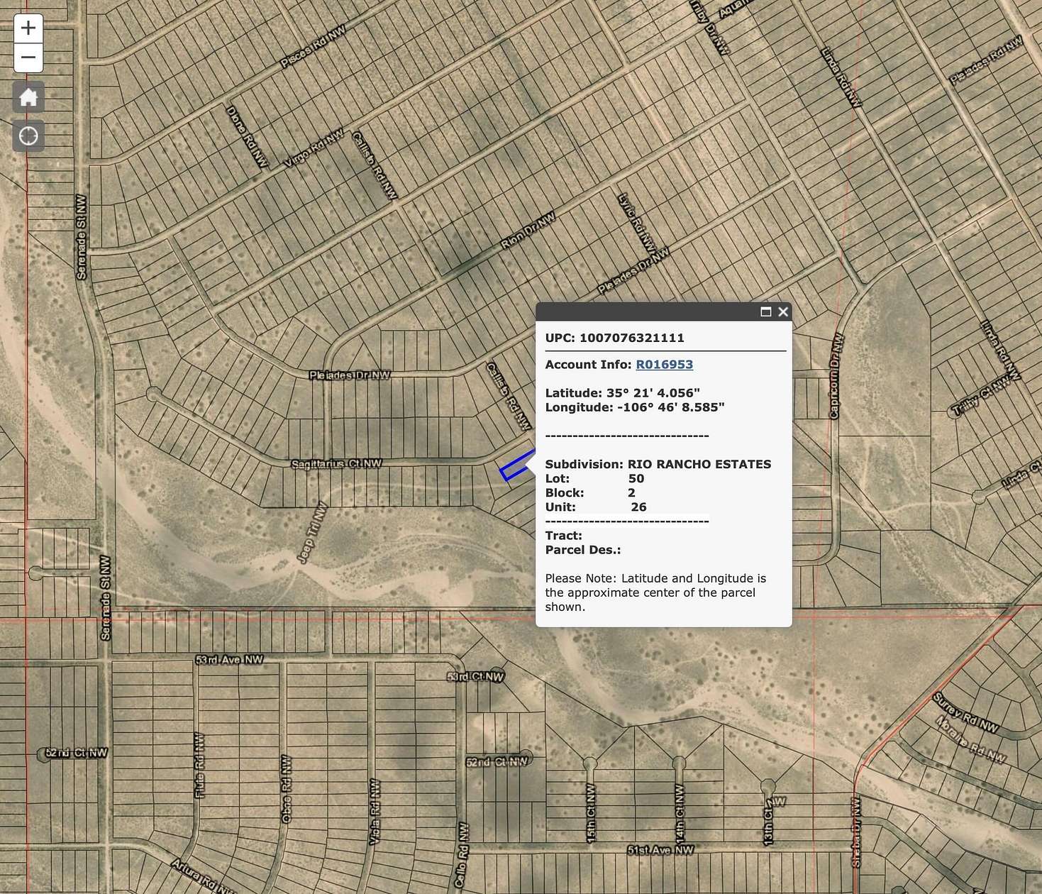 2 Acres of Land for Sale in Rio Rancho, New Mexico