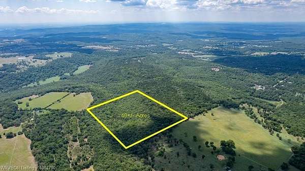 40 Acres of Recreational Land for Sale in Van Buren, Arkansas