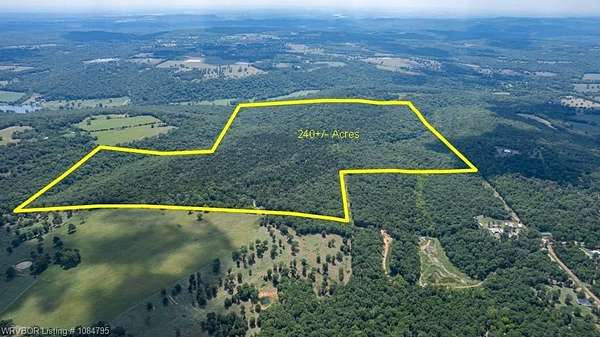 240 Acres of Recreational Land for Sale in Van Buren, Arkansas