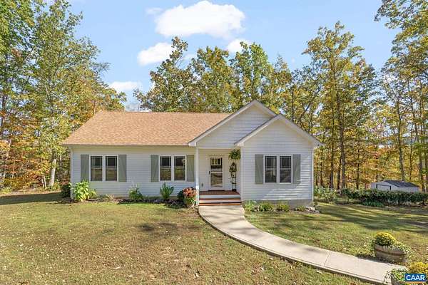 2 Acres of Residential Land with Home for Sale in Scottsville, Virginia