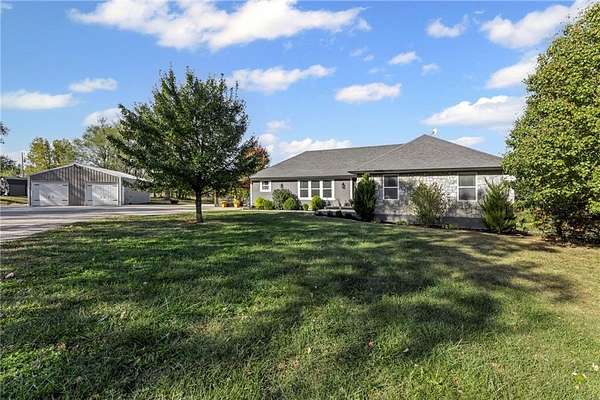 20 Acres of Recreational Land with Home for Sale in Paola, Kansas