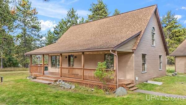 8 Acres of Residential Land with Home for Sale in Norway, Michigan