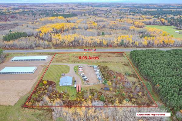 6 Acres of Mixed-Use Land for Sale in Harshaw, Wisconsin