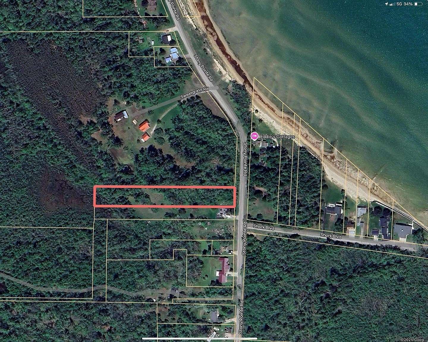 1.6 Acres of Land for Sale in Cheboygan, Michigan