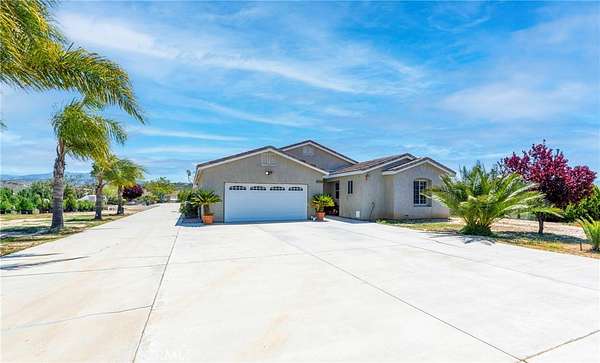 4.9 Acres of Residential Land with Home for Sale in Hemet, California