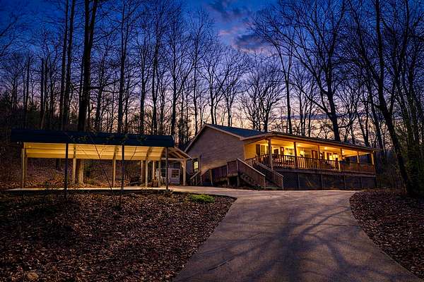 3.67 Acres of Land with Home for Sale in Linden, Tennessee