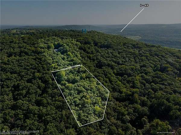6.2 Acres of Residential Land for Sale in Mountainburg, Arkansas