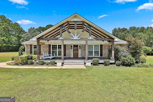 3.1 Acres of Residential Land with Home for Lease in Brooks, Georgia