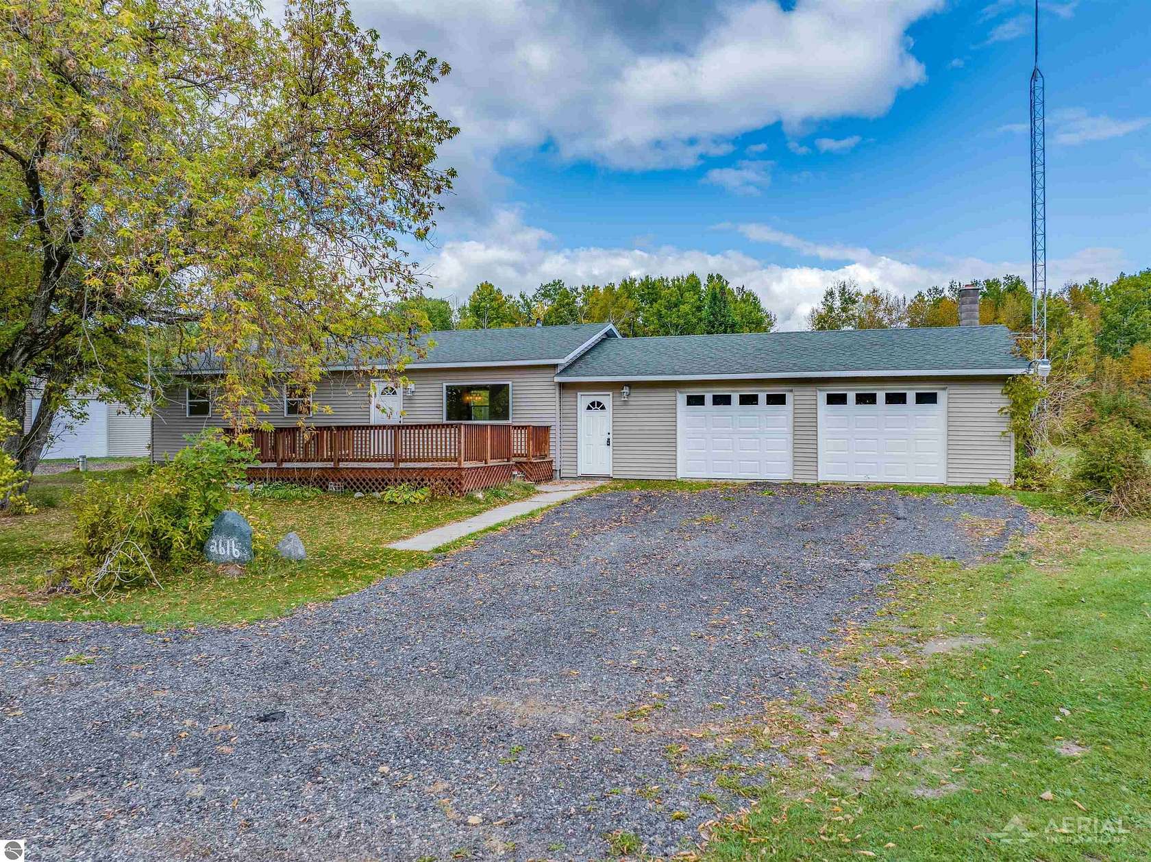 40 Acres of Land with Home for Sale in West Branch, Michigan