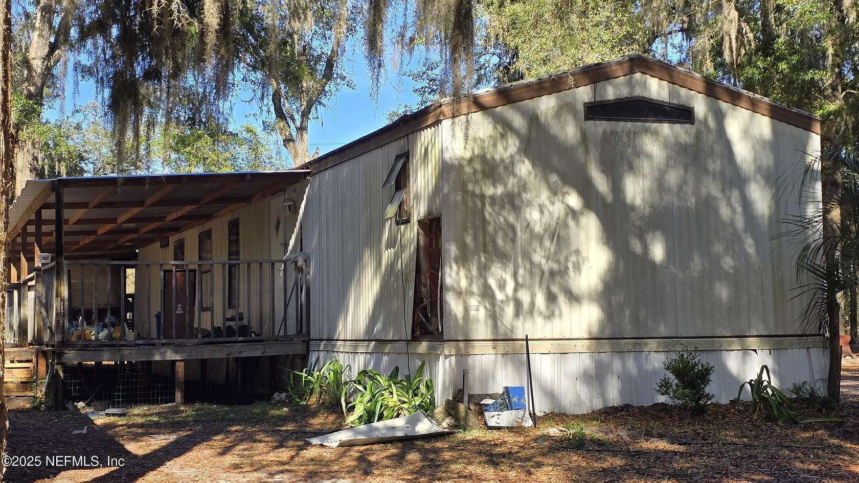 4 Acres of Residential Land with Home for Sale in Lake City, Florida