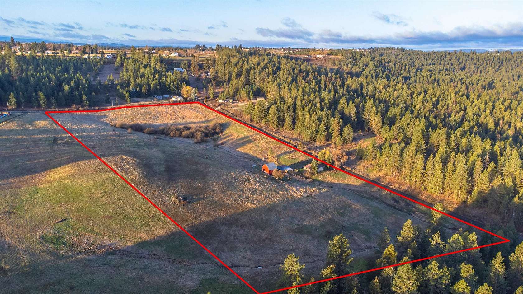 19.6 Acres of Land with Home for Sale in Colbert, Washington