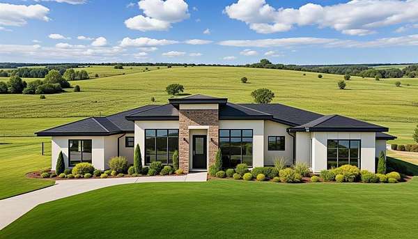 10.1 Acres of Land with Home for Sale in Poolville, Texas