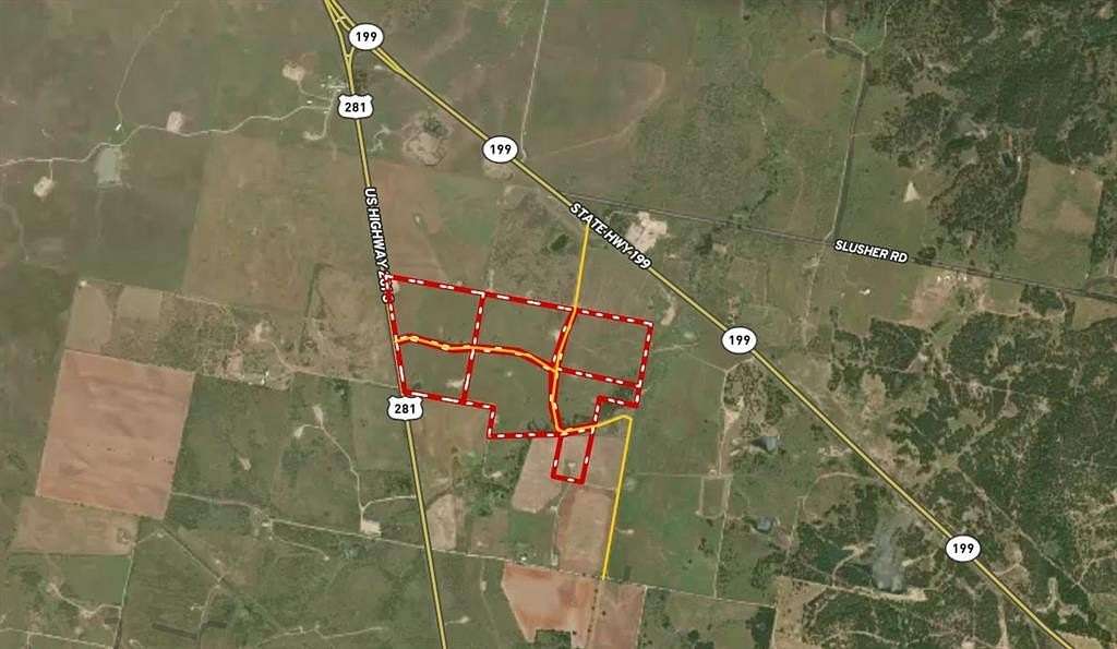 152 Acres of Recreational Land for Auction in Jacksboro, Texas