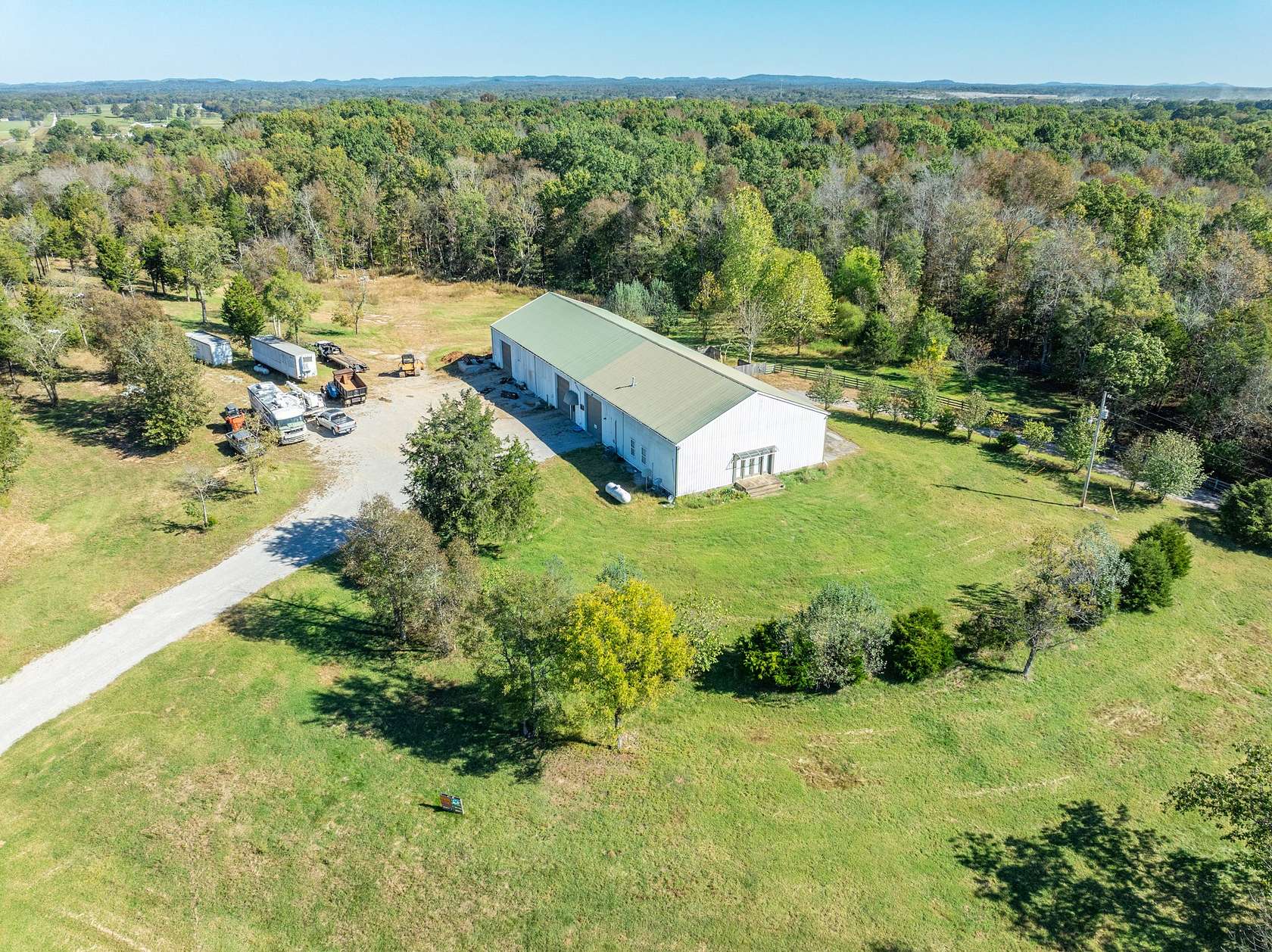 8.83 Acres of Land with Home for Sale in Columbia, Tennessee