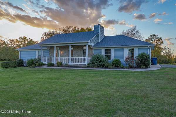 5.5 Acres of Land with Home for Sale in Taylorsville, Kentucky