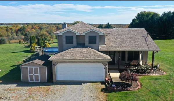 1.57 Acres of Residential Land with Home for Sale in East Palestine, Ohio