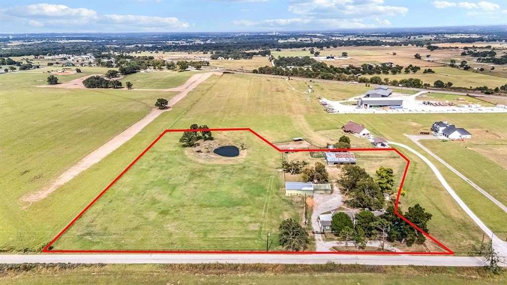 7.56 Acres of Land with Home for Sale in Paradise, Texas