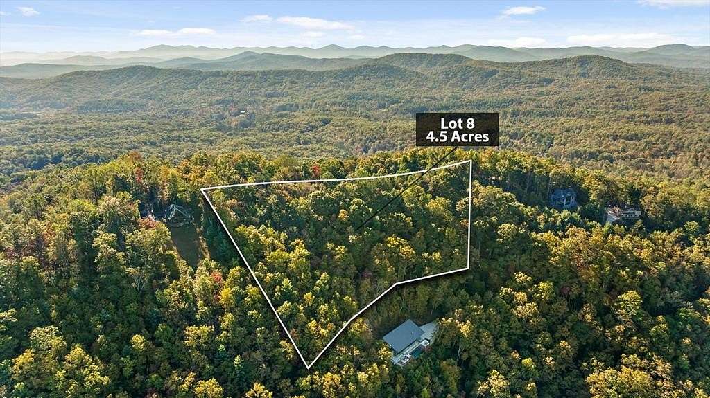 4.5 Acres of Land for Sale in Mineral Bluff, Georgia