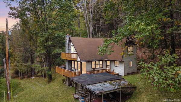 15.5 Acres of Recreational Land with Home for Sale in Grahamsville, New York