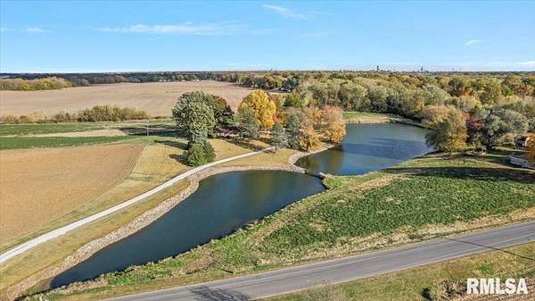 8.21 Acres of Residential Land with Home for Sale in Springfield, Illinois