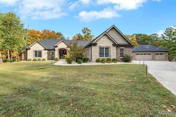 37.3 Acres of Recreational Land with Home for Sale in Defiance, Missouri