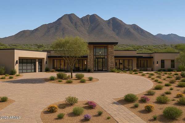 5.69 Acres of Residential Land with Home for Sale in Carefree, Arizona