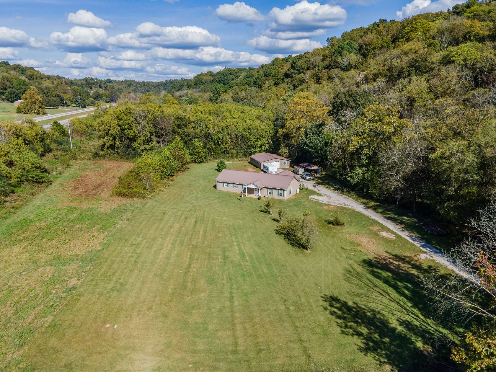 15 Acres of Land with Home for Sale in Pulaski, Tennessee