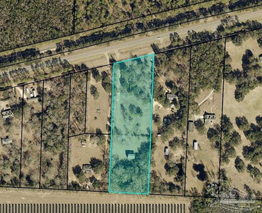 5 Acres of Residential Land with Home for Sale in Milton, Florida